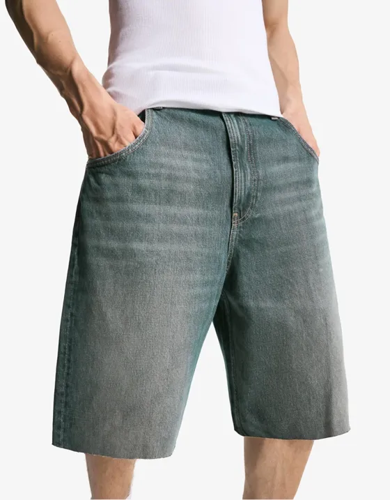 Шорты объемного свободного кроя