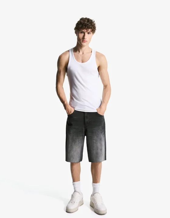 Шорты объемного свободного кроя