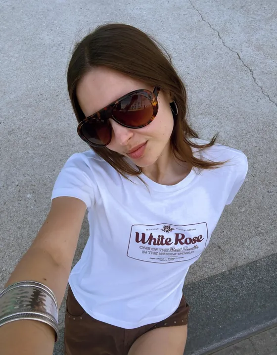 Футболка с принтом