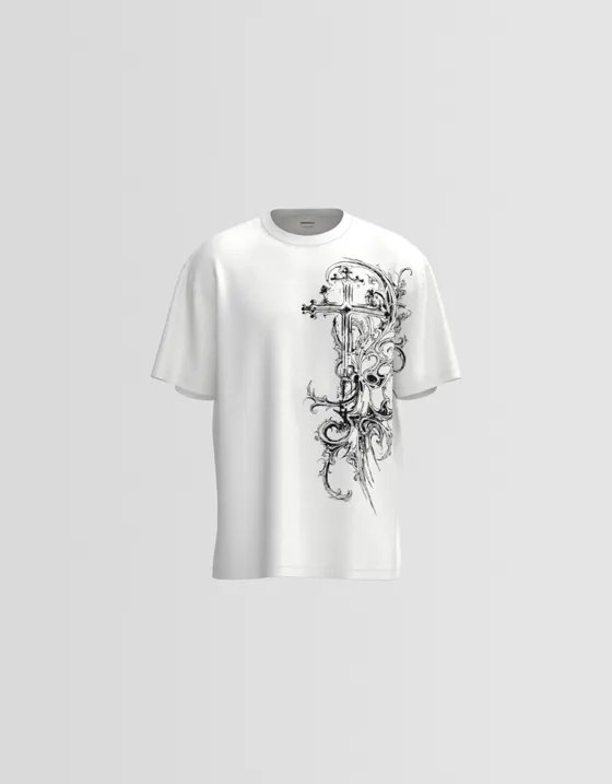 Футболка с принтом