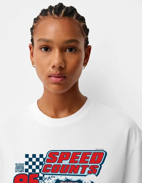 Футболка Wearable Art с принтом «Тачки»