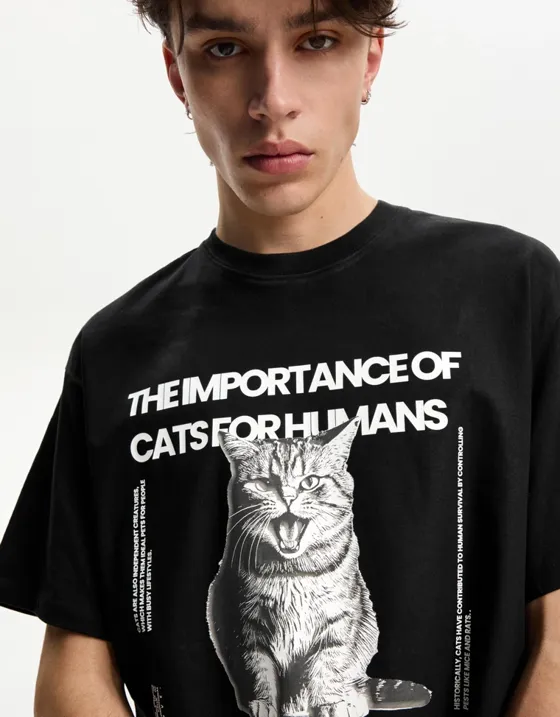 Футболка Bershka Wearable Art