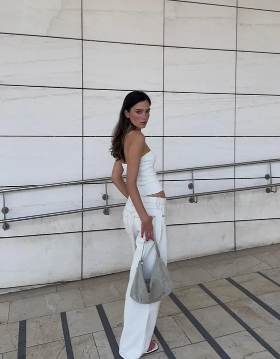 Джинсы в стиле бойфренд