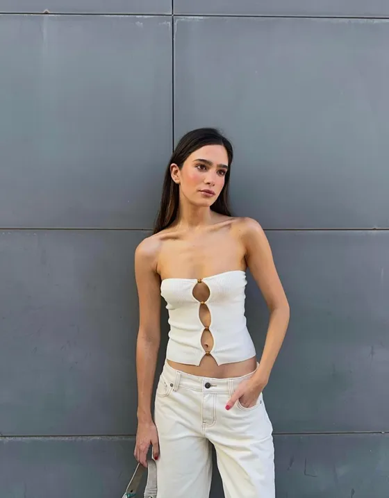 Джинсы в стиле бойфренд