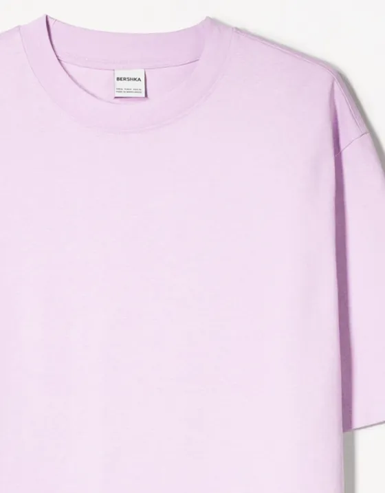 Футболка оверсайз из плотного хлопка