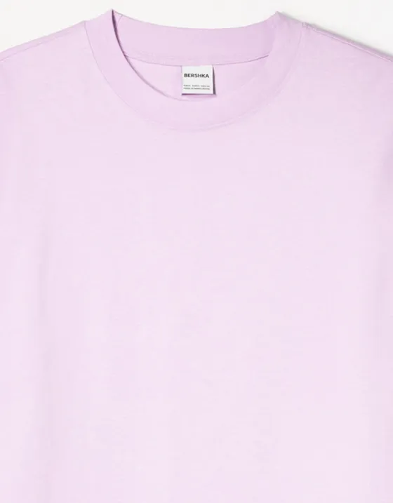 Футболка оверсайз из плотного хлопка