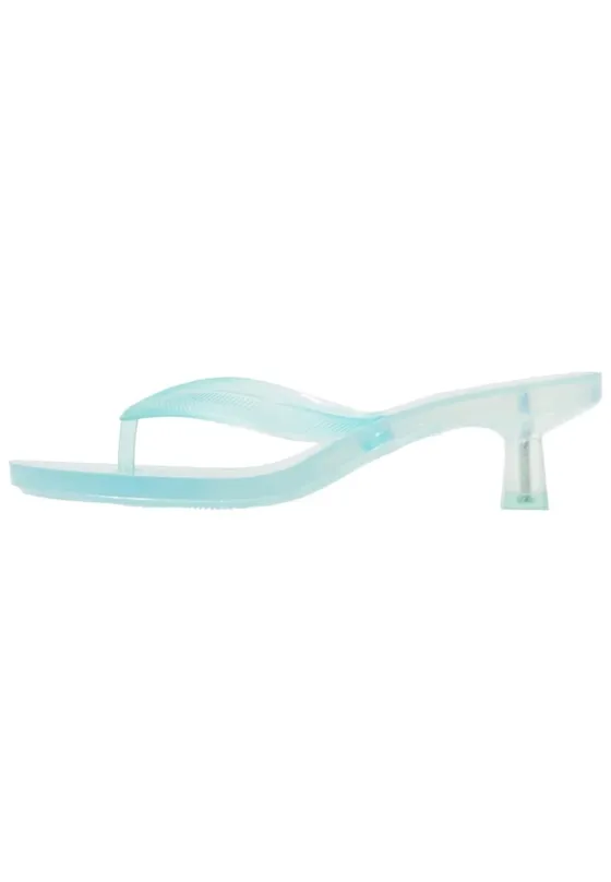 Босоножки на каблуке с ремешками