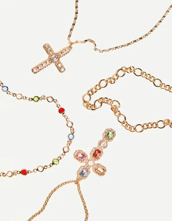 Набор из четырех цепочек с подвесками