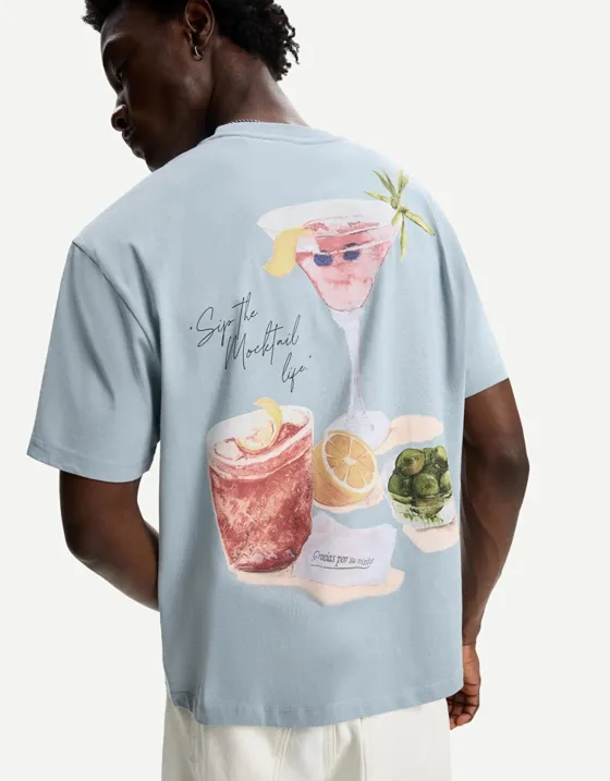 Футболка с принтом