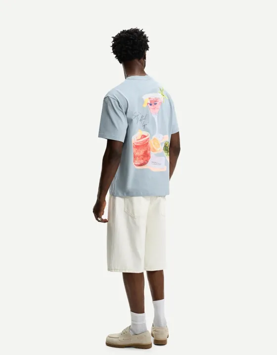 Футболка с принтом