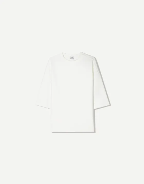 Футболка оверсайз из интерлока