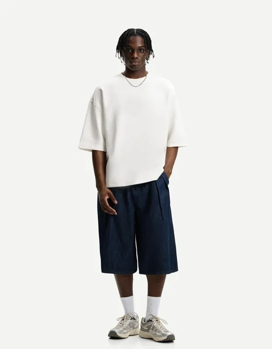 Футболка оверсайз из интерлока