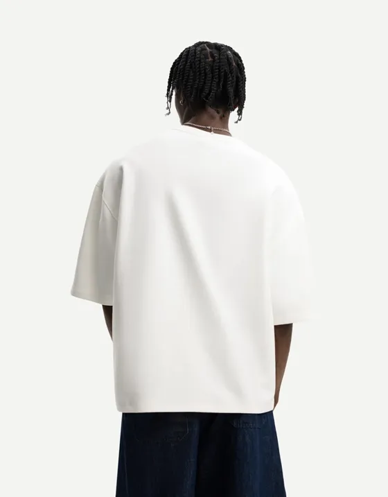 Футболка оверсайз из интерлока