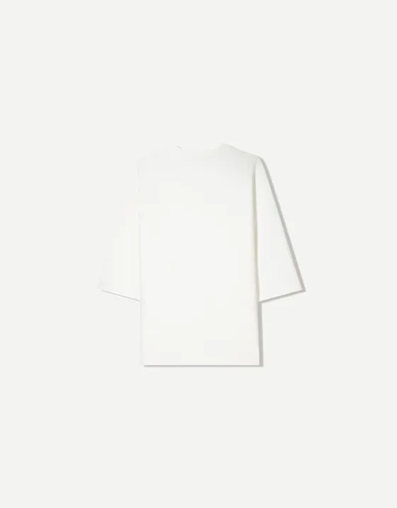 Футболка оверсайз из интерлока