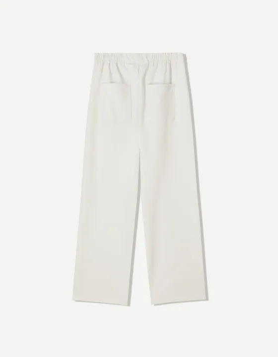 Брюки-джоггеры прямого кроя