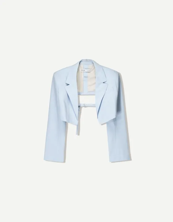 Укороченный блейзер