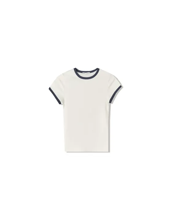 Футболка с контрастными деталями