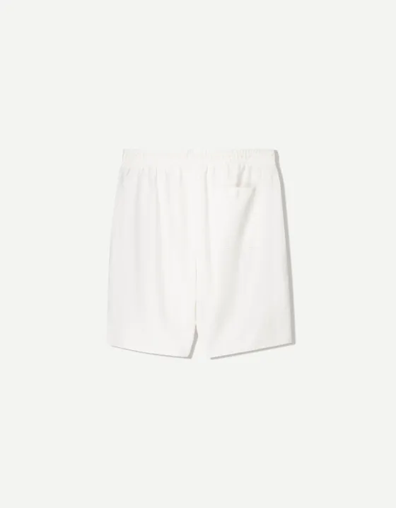 Шорты из рельефной ткани