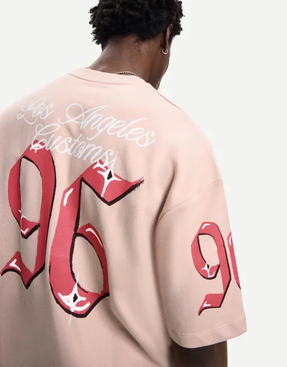 Футболка из мягкой ткани с короткими рукавами и принтом