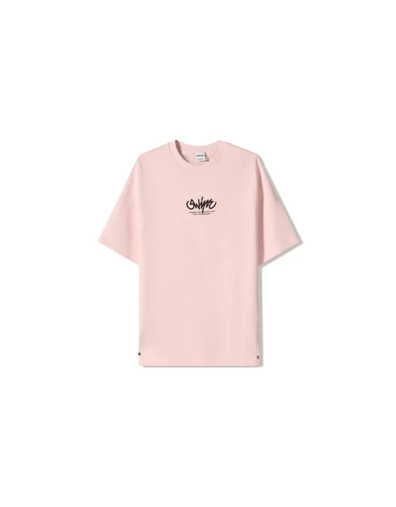 Футболка из мягкой ткани с короткими рукавами и принтом