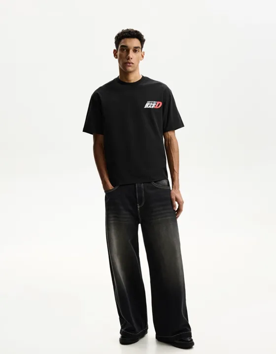 Футболка с принтом Initial D