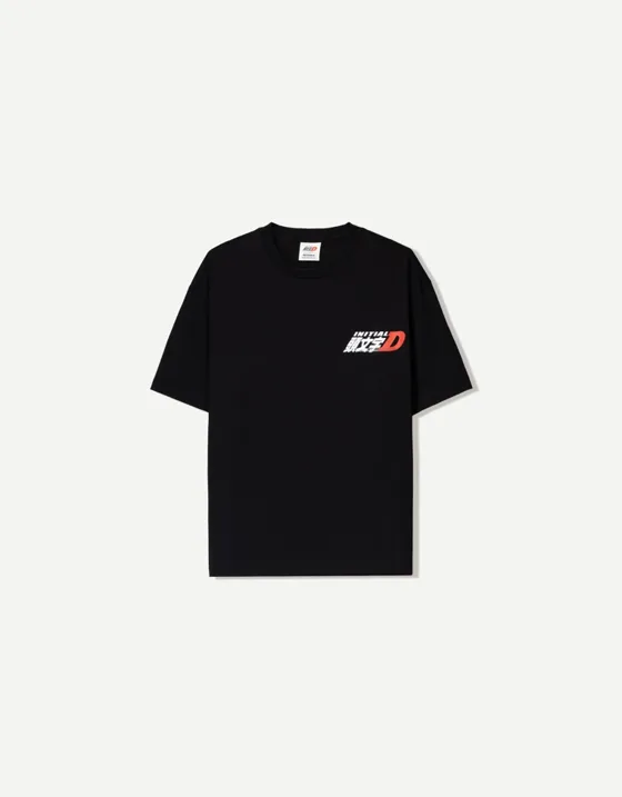 Футболка с принтом Initial D