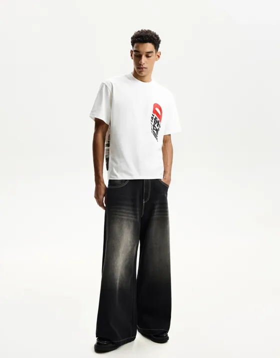 Футболка с принтом Initial D