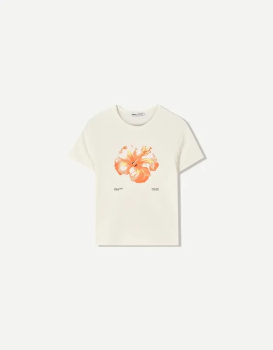 Футболка с принтом