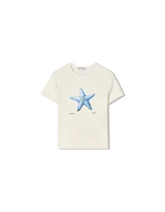 Футболка с принтом