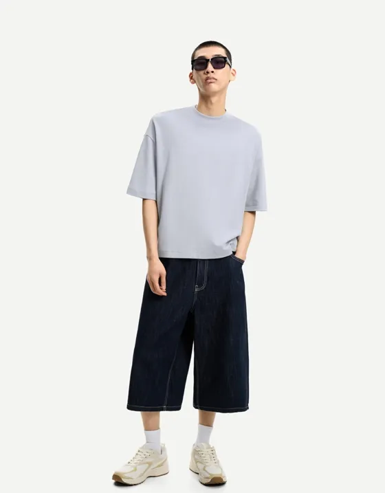 Футболка геометрического кроя