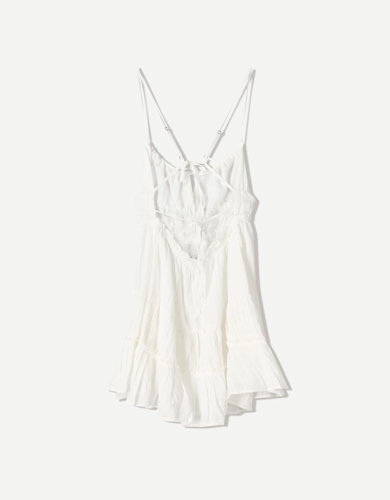 Мини-платье клеш