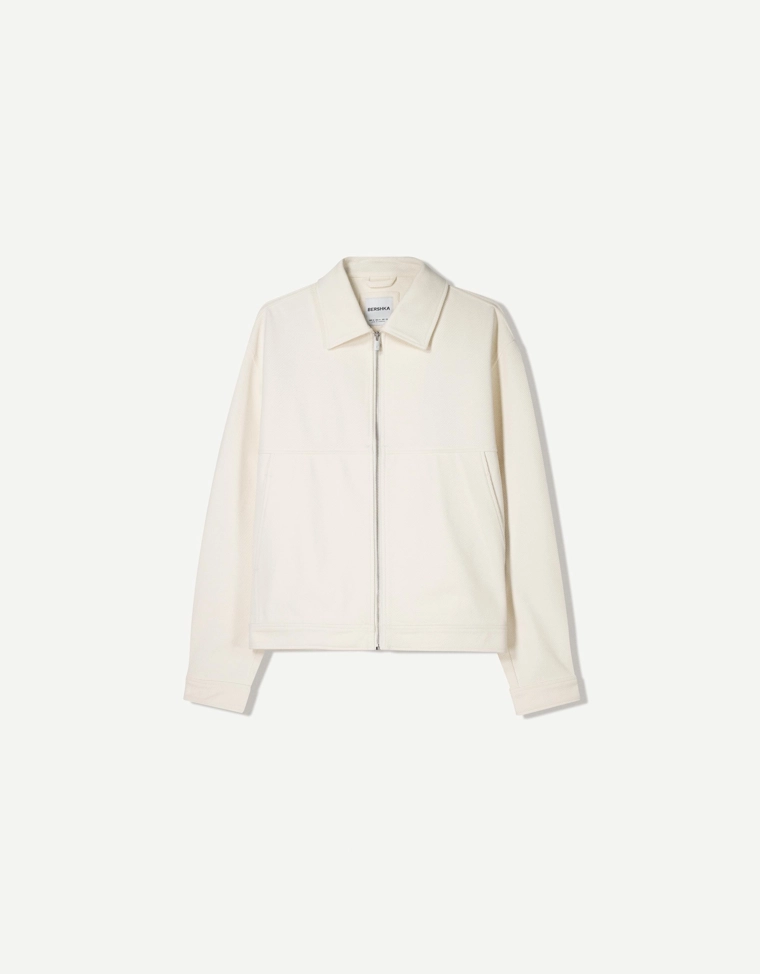 Куртка из рельефной ткани