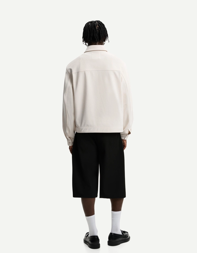 Куртка из рельефной ткани