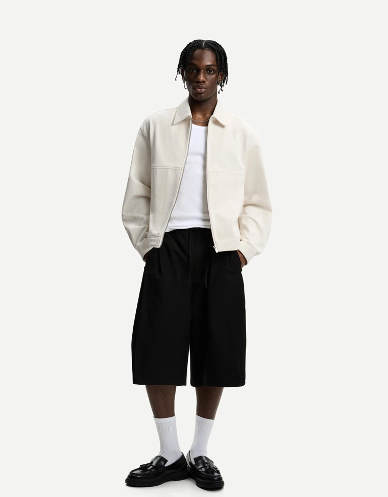 Куртка из рельефной ткани