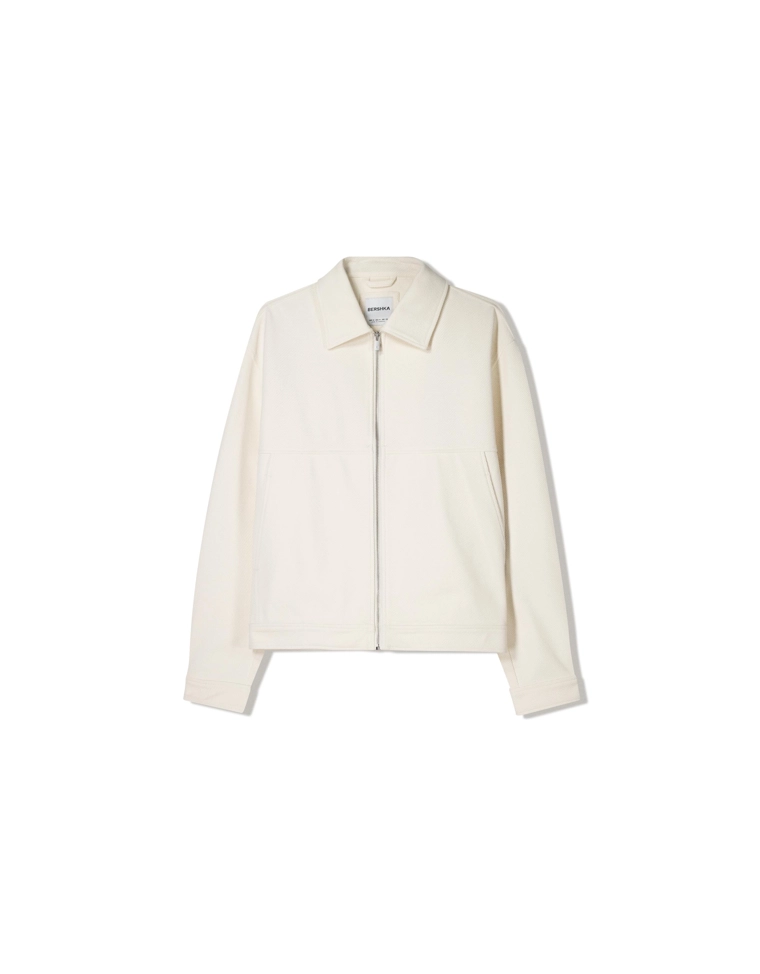 Куртка из рельефной ткани