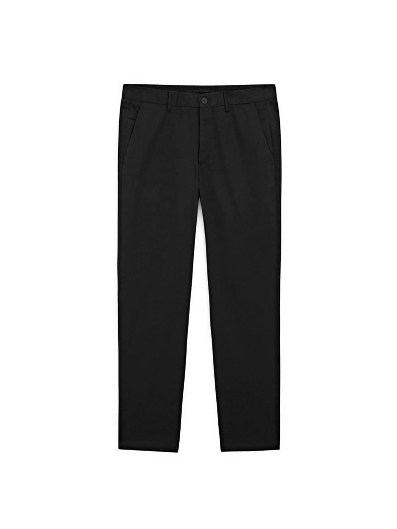 Брюки из смесового хлопка в обтягивающем крое