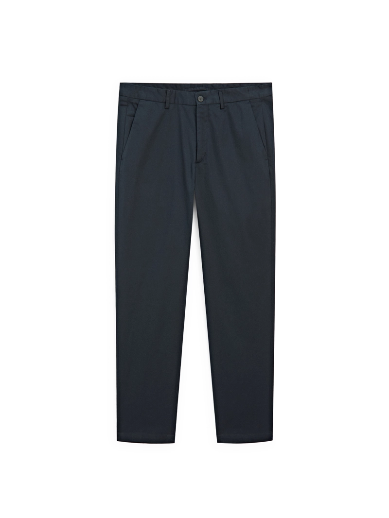 Брюки из смесового хлопка в обтягивающем крое