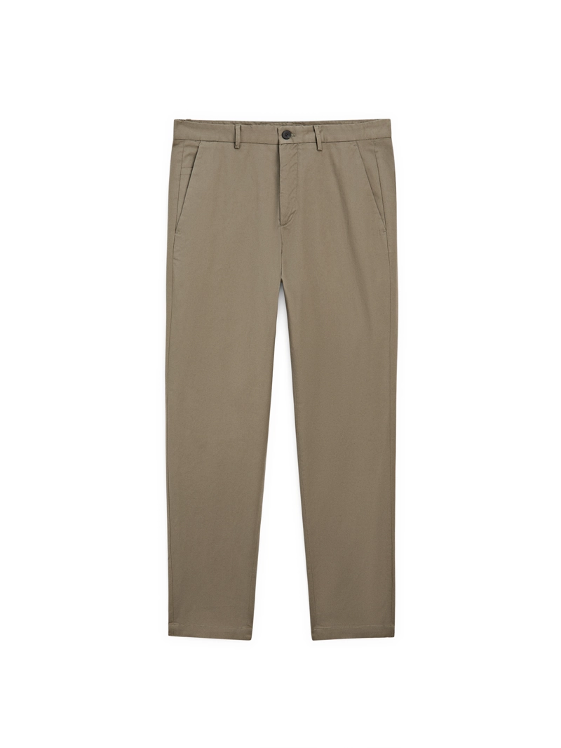 Брюки из смесового хлопка в обтягивающем крое