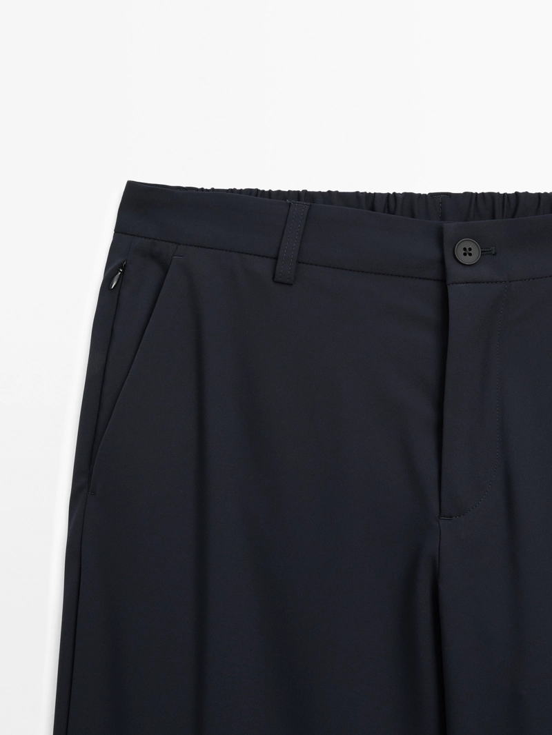 Брюки технического кроя regular fit
