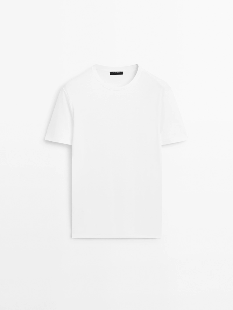 Футболка из 100% мерсеризованного хлопка