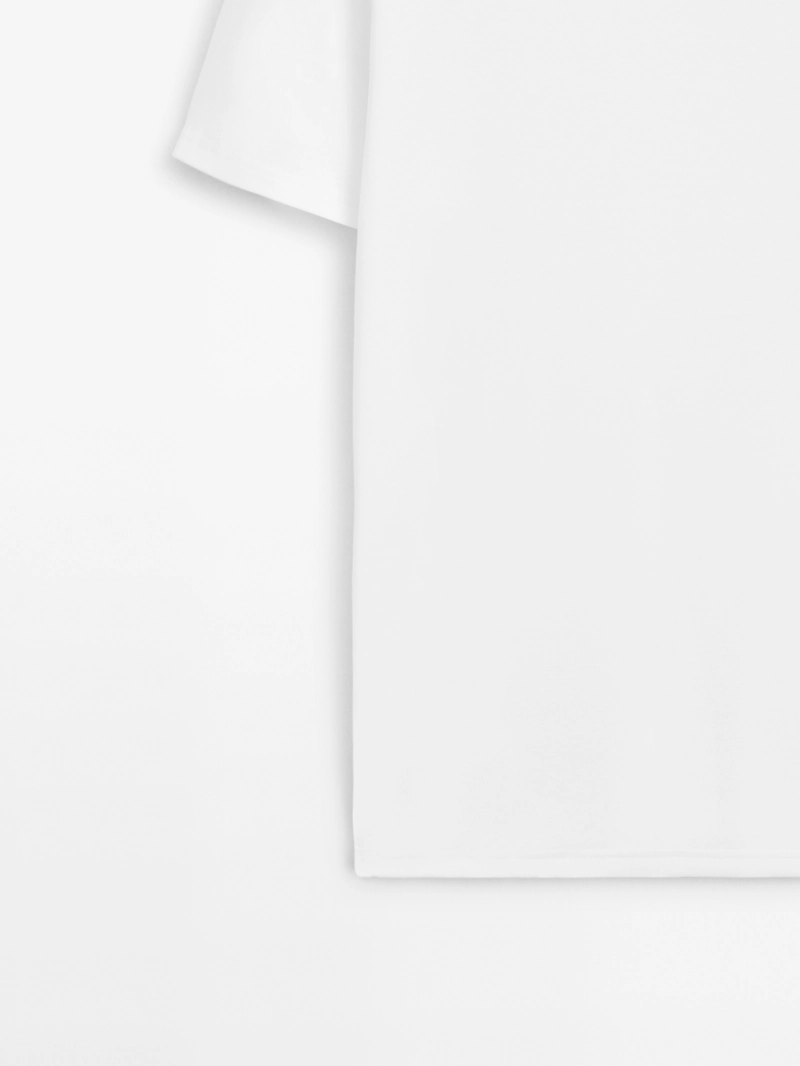 Футболка из 100% мерсеризованного хлопка