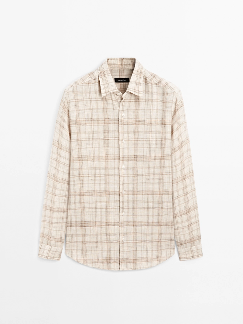 Рубашка в клетку Regular fit