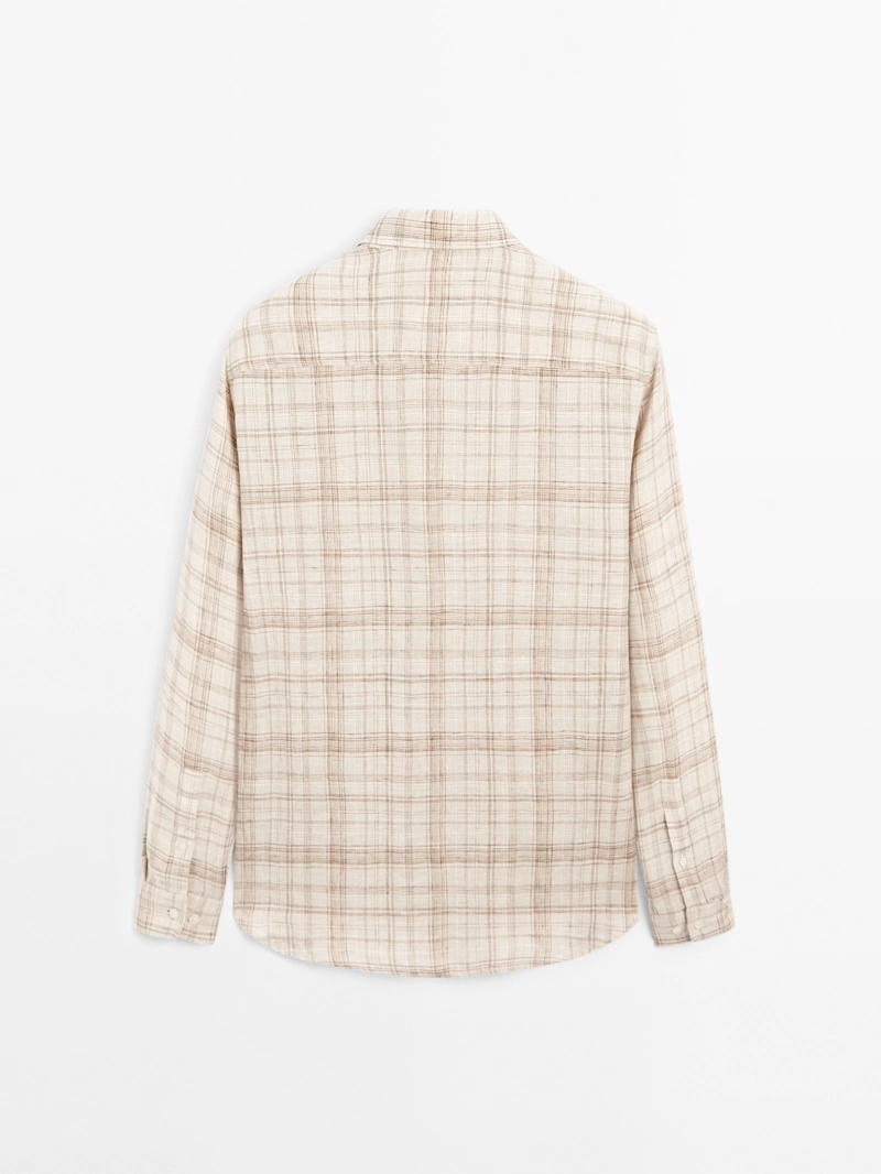 Рубашка в клетку Regular fit