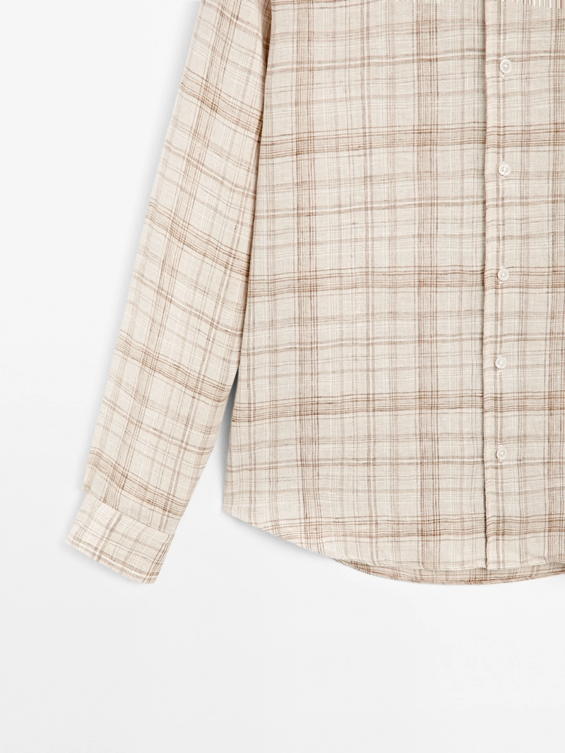 Рубашка в клетку Regular fit