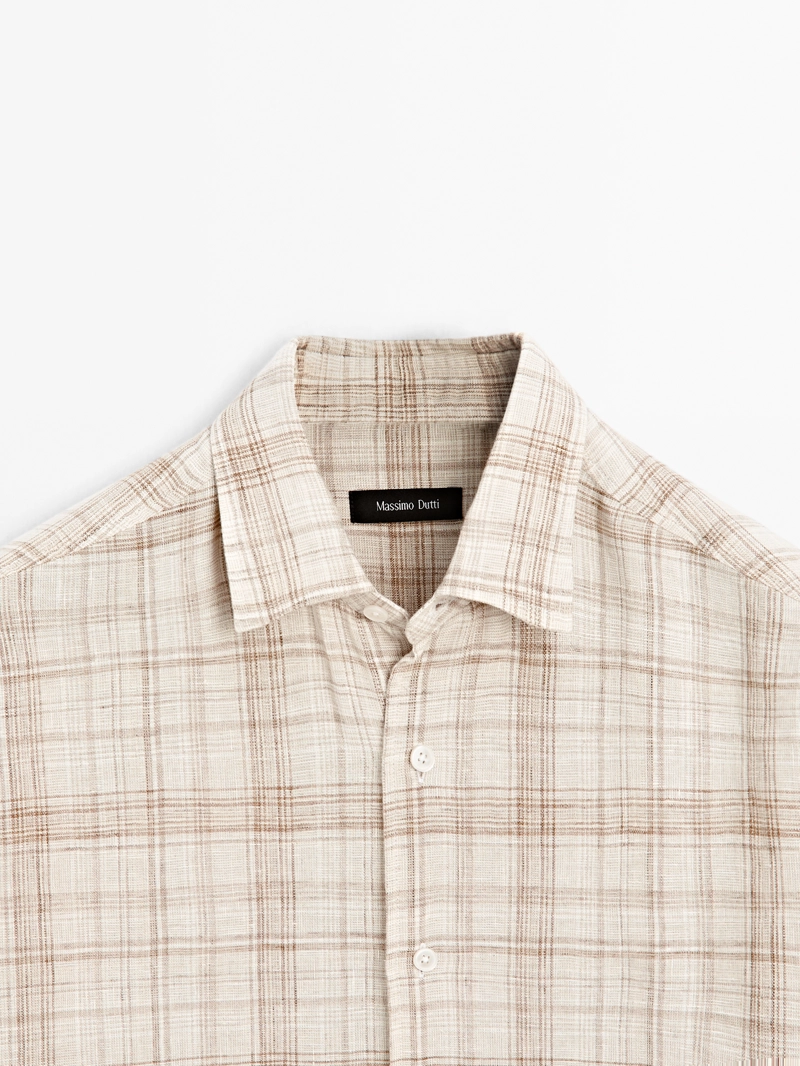 Рубашка в клетку Regular fit