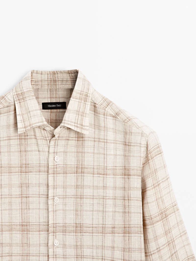 Рубашка в клетку Regular fit