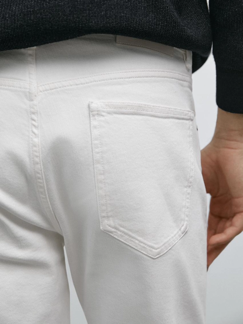 Джинсы с узким кроем