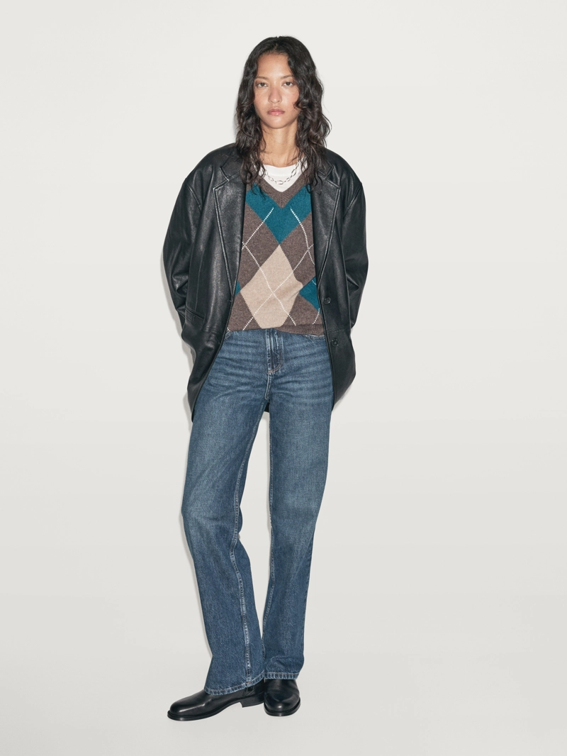 Мягкий блейзер из натуральной овечьей кожи