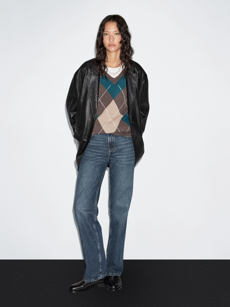 Мягкий блейзер из натуральной овечьей кожи