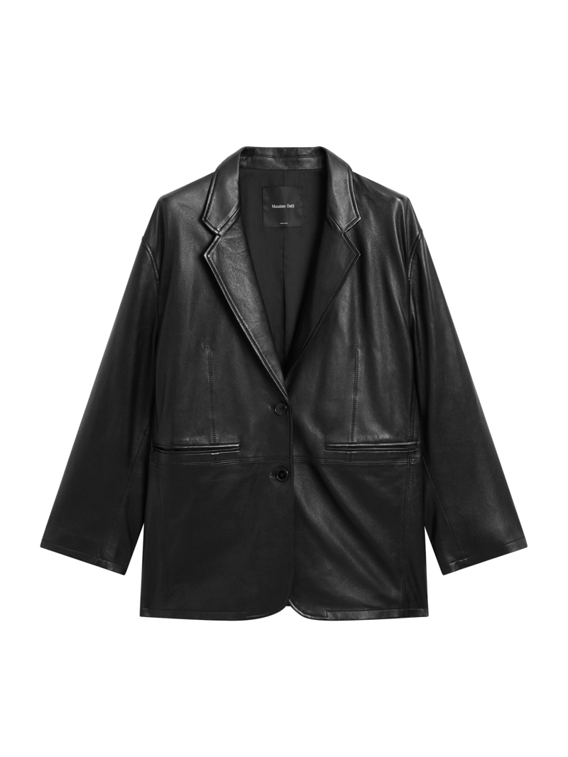 Мягкий блейзер из натуральной овечьей кожи